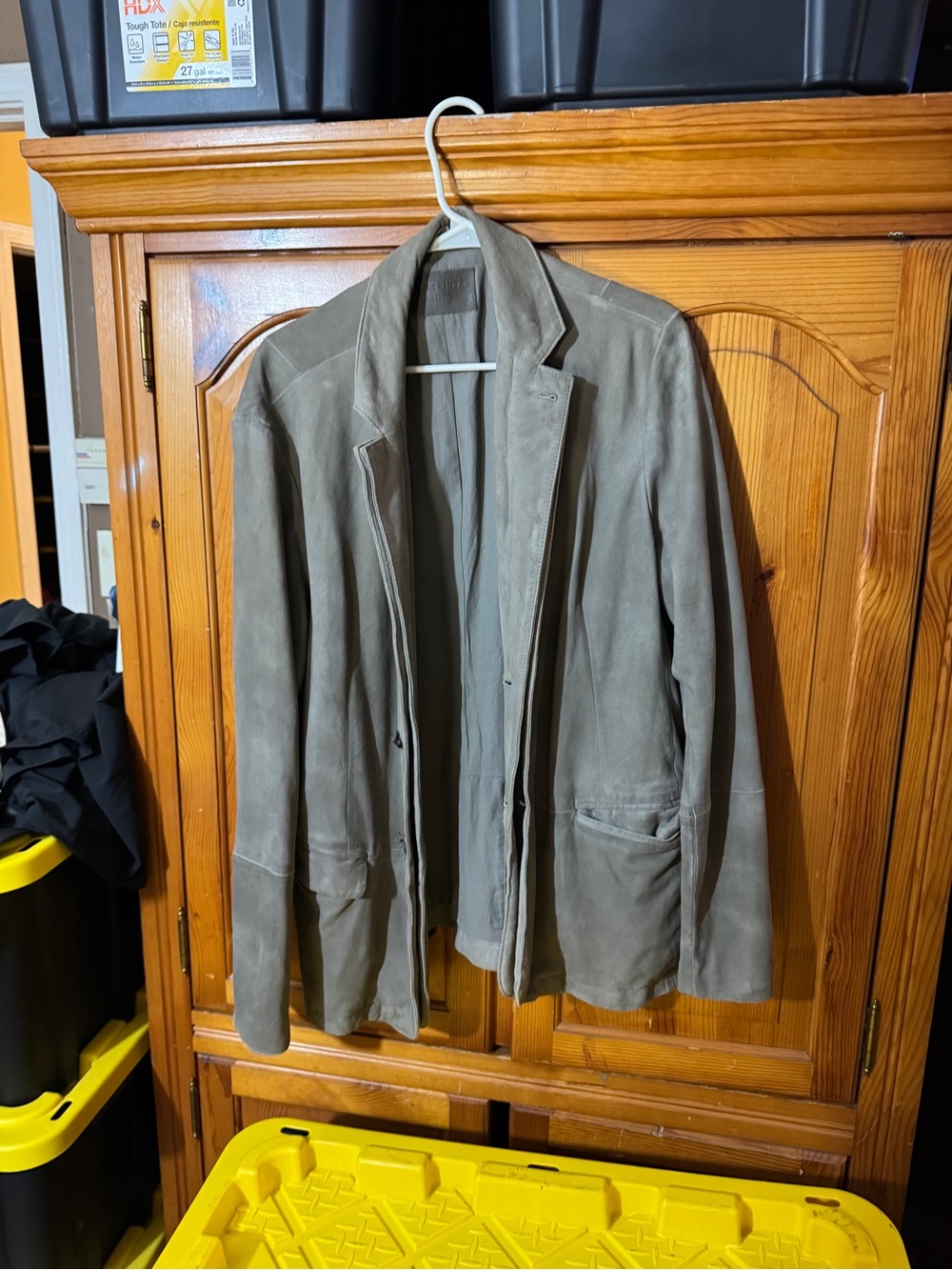 Suede leather All Saints Jacket-Large